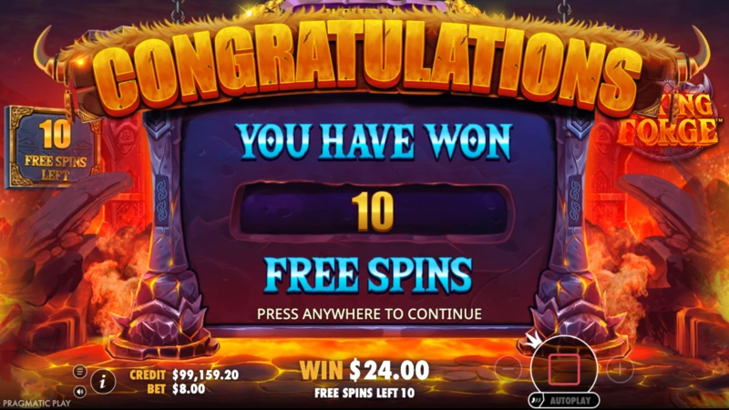 Rotiri Gratuite Slot Viking Forge